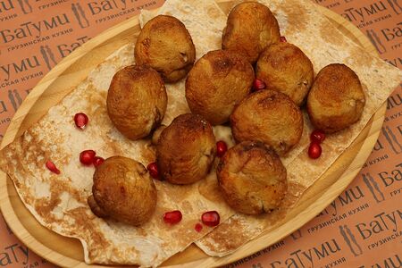 Грибы на мангале