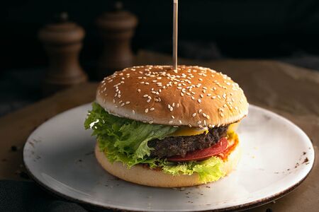 Бургер из говядины