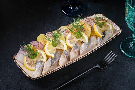 Сельдь с картофелем