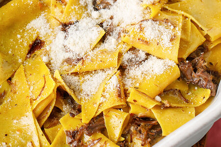 Мальтальяти с рагу барбареско