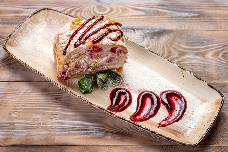 Меренговый рулет