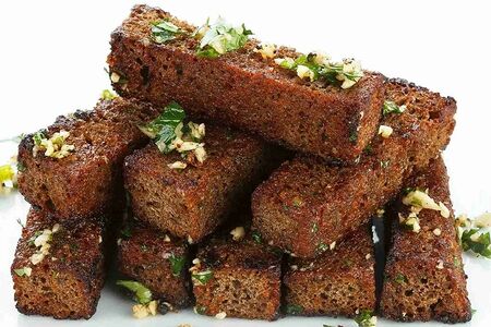 Гренки чесночные к пиву