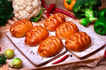 Пирожок Капуста-говядина