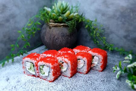 Ролл Сливочный с креветками