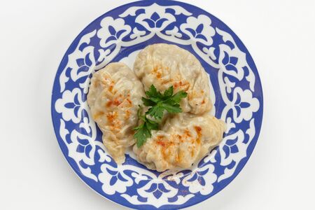 Манты с говядиной