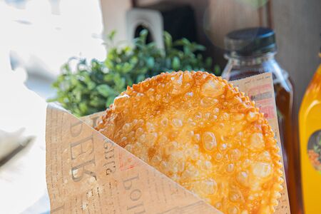 Снупшоп с вареной сгущенкой и орехами