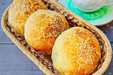 Самса с цыпленком