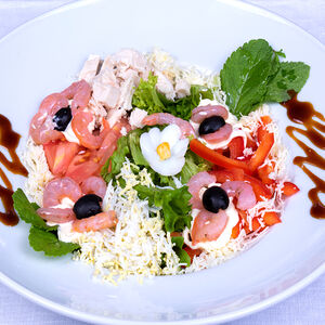 Салат Между нами девочками