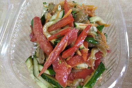 Салат с баклажанами