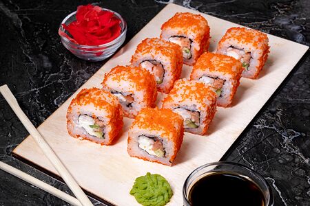 Калифорния с креветкой