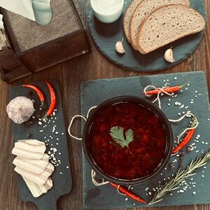 Борщ с говядиной