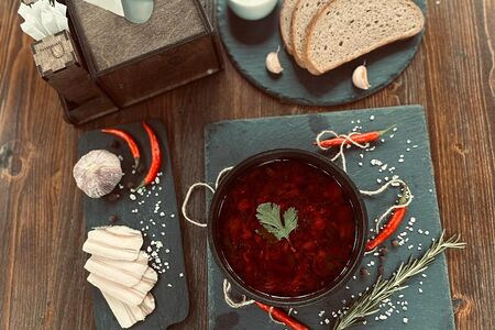 Борщ с говядиной