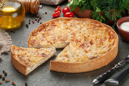 Русский заливной пирог