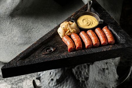 Колбаски из баранины с чили