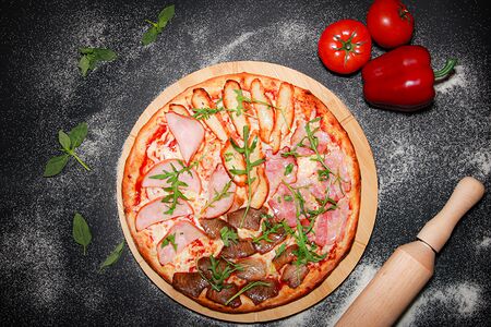 Пицца 4 мяса