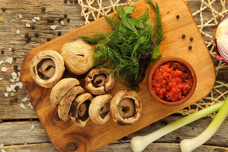 Шашлык из грибов