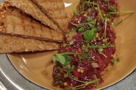 Тартар из оленины