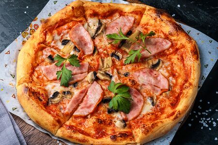 Пицца Ветчина-грибы