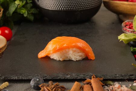 Сяке с лососем