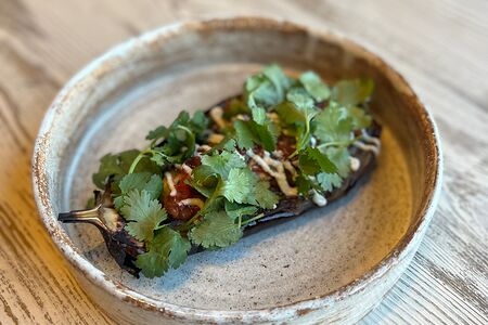 Печеный баклажан