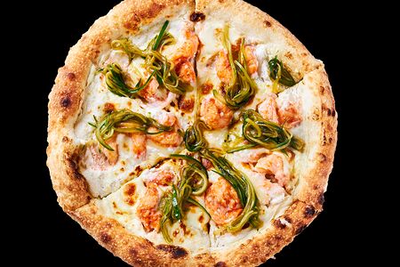 Пицца Креветки Кимчи