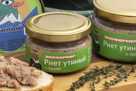 Риет утиный с грушей