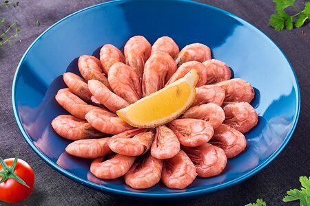 Креветки отварные