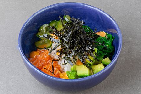 Поке с лососем