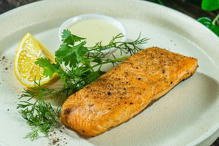 Стейк из семги