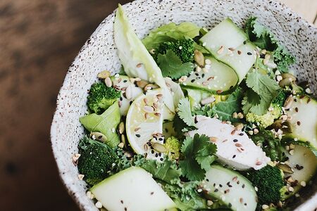 Зеленый салат Angel vegan gluten-free