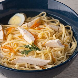 Куриная лапша