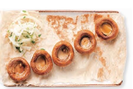 Шампиньоны на углях