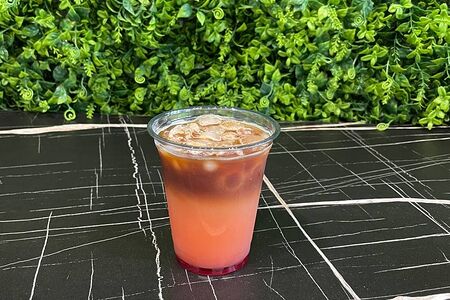 Апельсиновый кофе Бамбл холодный