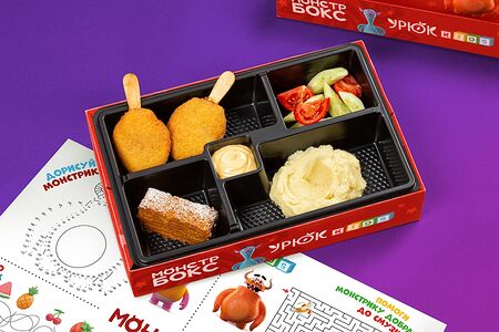 Комбо с куриным эскимо и игрушка