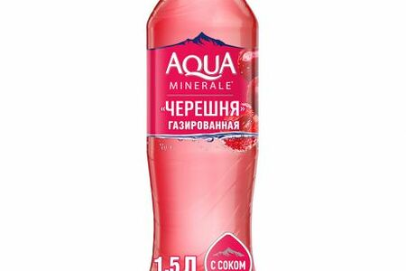 Напиток Aqua Minerale с соком Черешня среднегазированный 1.5л