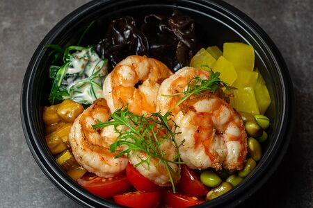 Поке с креветкой