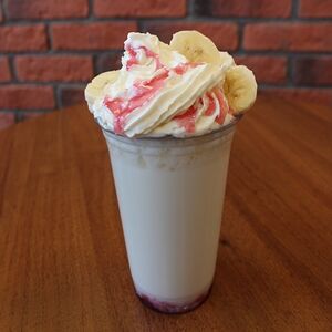 Милкшейк Малина-банан