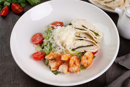 Цезарь с креветками