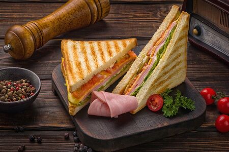 Сэндвич с ветчиной и сыром