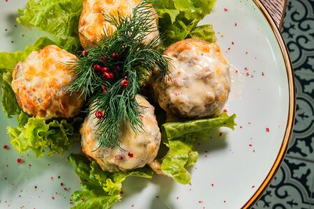 Фаршированные шампиньоны Фунго