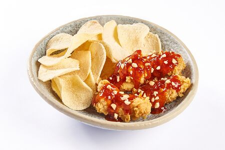 Крылья Kannam с сырными чипсами