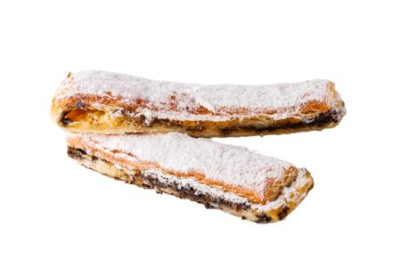 Слойка с шоколадом и заварным кремом