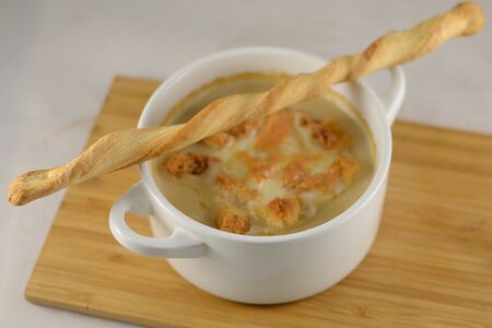 Луковый суп-пюре