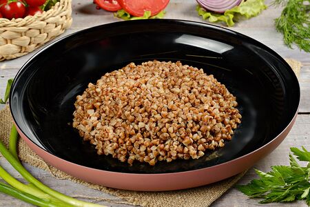 Гречка отварная