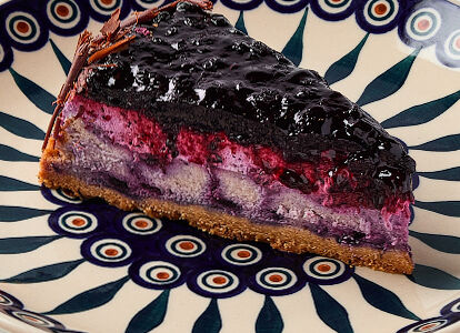 Черничный чизкейк