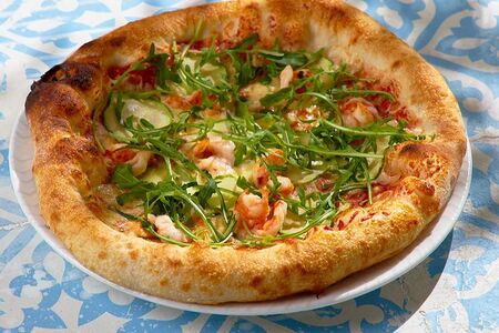 С креветками и цукини