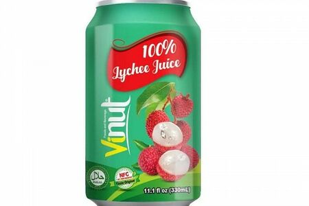 Сок Личи Vinut 100%, 330 мл