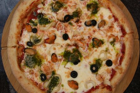 С морепродуктами