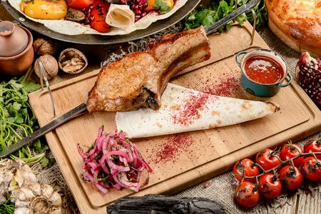 Шашлык из cвинoй корейки