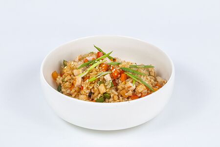 Тяхан с курицей